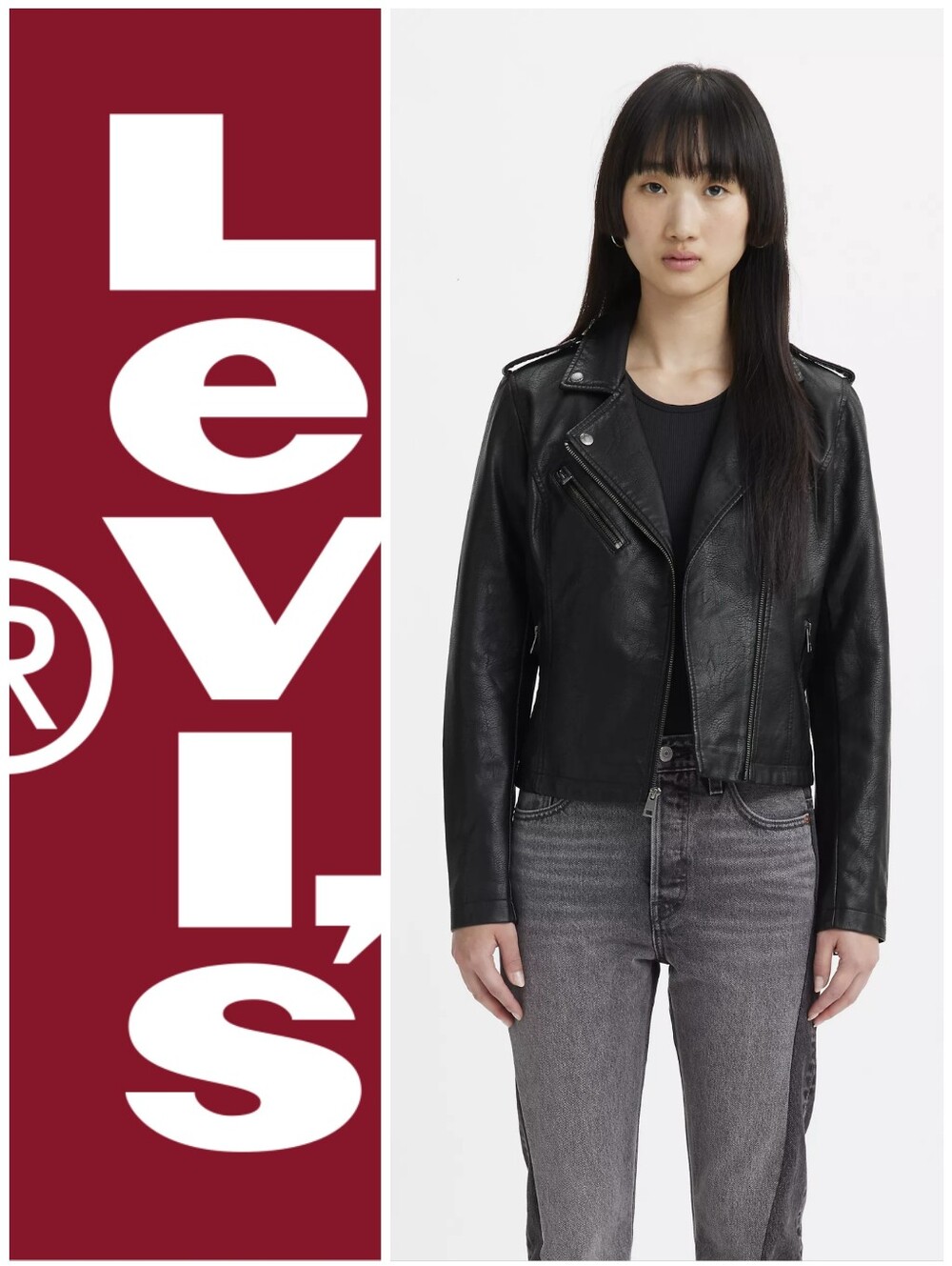 Leather Moto Jacket